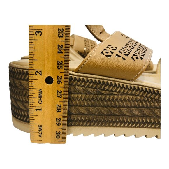 Wedge Heel Summer Sandals Dorothy Gaynor Mexico Size 25 (Size 7) - Picture 5 of 16